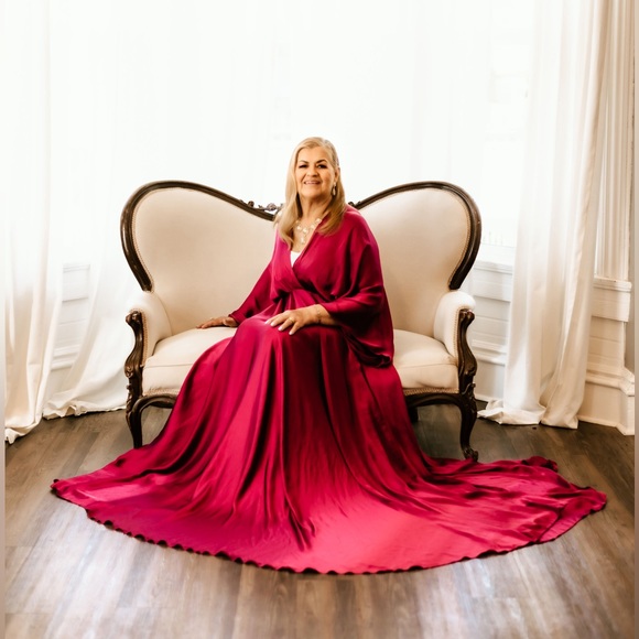 Dresses Maternity Shoot Gown In A Beautiful Purplish Color Poshmark